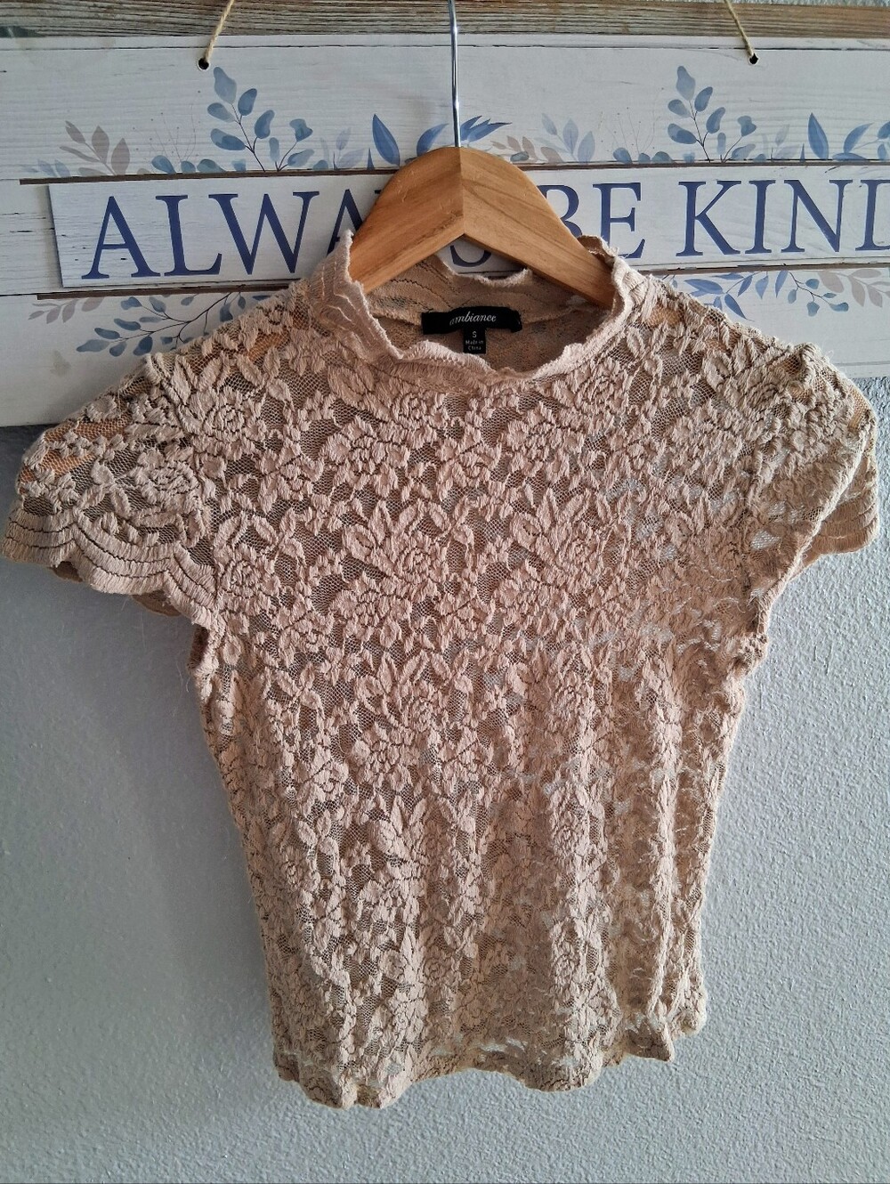 4/$13 lace top